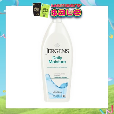 JERGENS - Daily Moisture Moisturizer (Soothes & Refreshes Dry Skin) 621ml