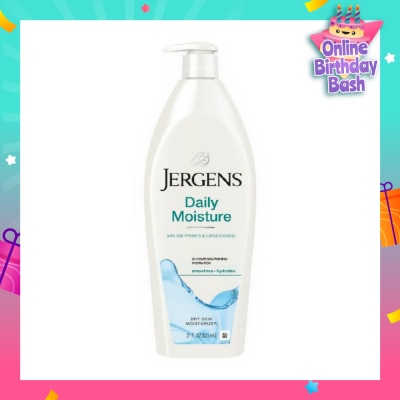 JERGENS Daily Moisture Moisturizer (Soothes & Refreshes Dry Skin) 621ml