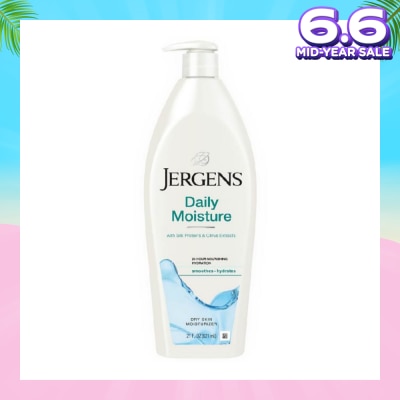 JERGENS Daily Moisture Moisturizer (Soothes & Refreshes Dry Skin) 621ml