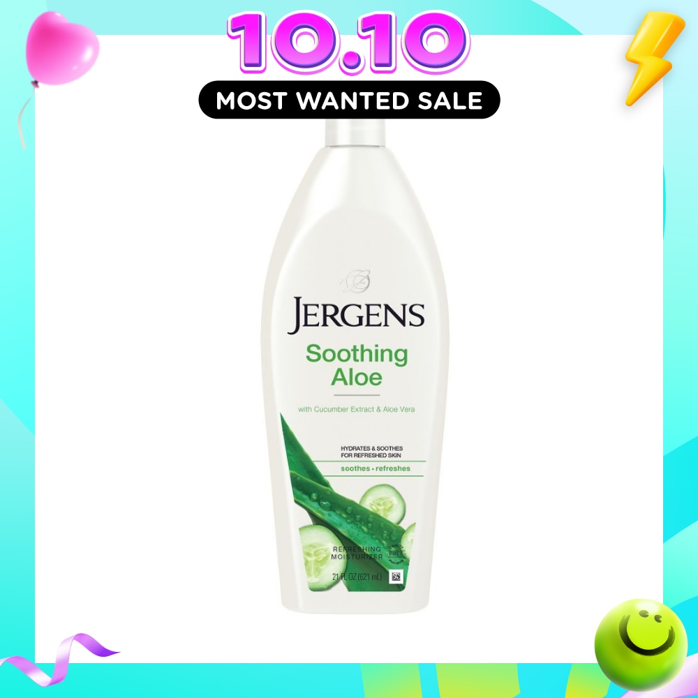 Soothing Aloe Refreshing Moisturiser Hydrates & Soothes Skin (Soothes & Refreshes Dry Skin) 621ml image