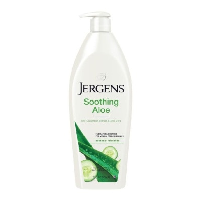 JERGENS Soothing Aloe Refreshing Moisturiser Hydrates & Soothes Skin (Soothes & Refreshes Dry Skin) 621ml