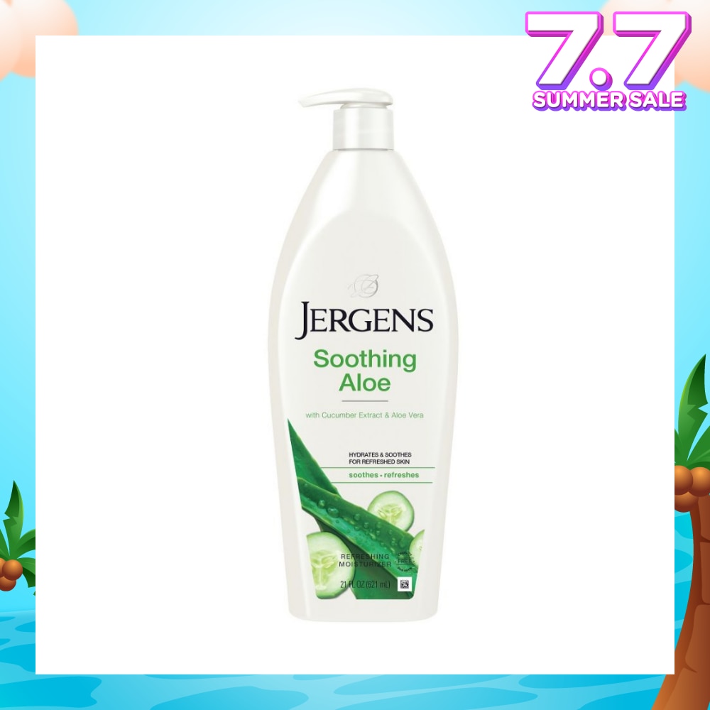 Soothing Aloe Refreshing Moisturiser Hydrates & Soothes Skin (Soothes & Refreshes Dry Skin) 621ml