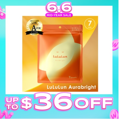 LULULUN - Aurabright W Facial Sheet Mask 7s