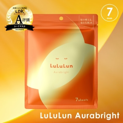 LULULUN - Aurabright W Facial Sheet Mask 7s