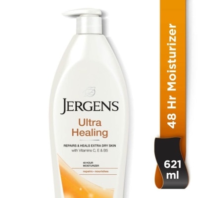 JERGENS Ultra Healing 48Hr Moisturiser (Repairs & Heals Extra Dry Skin) 621ml