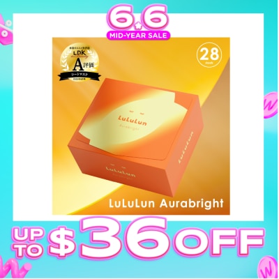 LULULUN - Aurabright W Facial Sheet Mask 28s