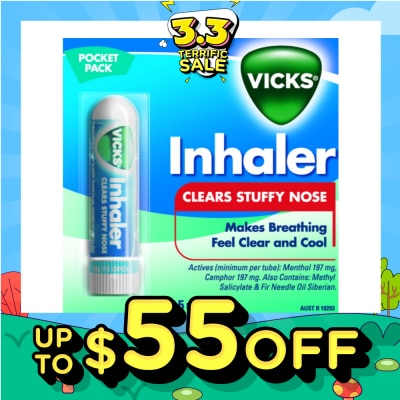 VICKS Shield Inhaler 0.5 mL (Expiry: Jul`2026)