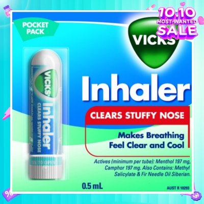 VICKS Shield Inhaler 0.5 mL (Expiry: Jul`2026)