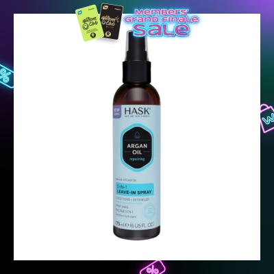 HASK Argan Oil Repairing 5-In-1 Leave-In Spray 176ml