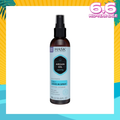 HASK Argan Oil Repairing 5-In-1 Leave-In Spray 176ml