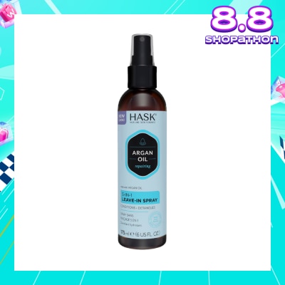 HASK Argan Oil Repairing 5-In-1 Leave-In Spray 176ml