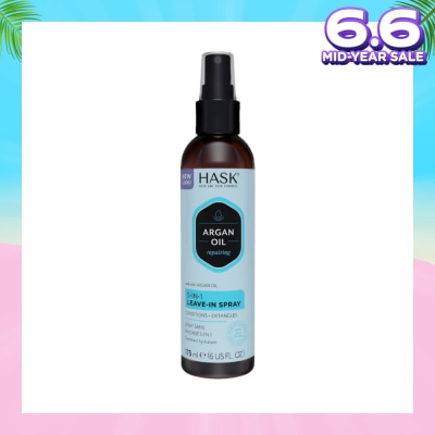 HASK Argan Oil Repairing 5-In-1 Leave-In Spray 176ml