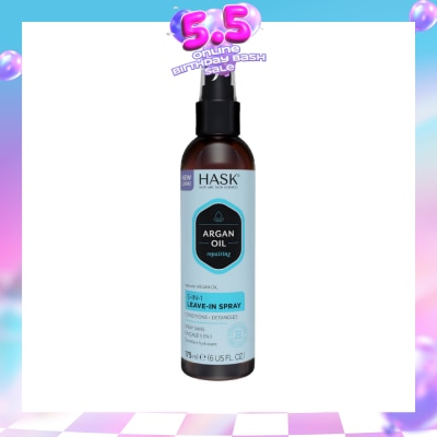 HASK - Argan Oil Repairing 5-In-1 Leave-In Spray 176ml