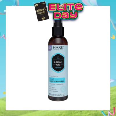 HASK - Argan Oil Repairing 5-In-1 Leave-In Spray 176ml