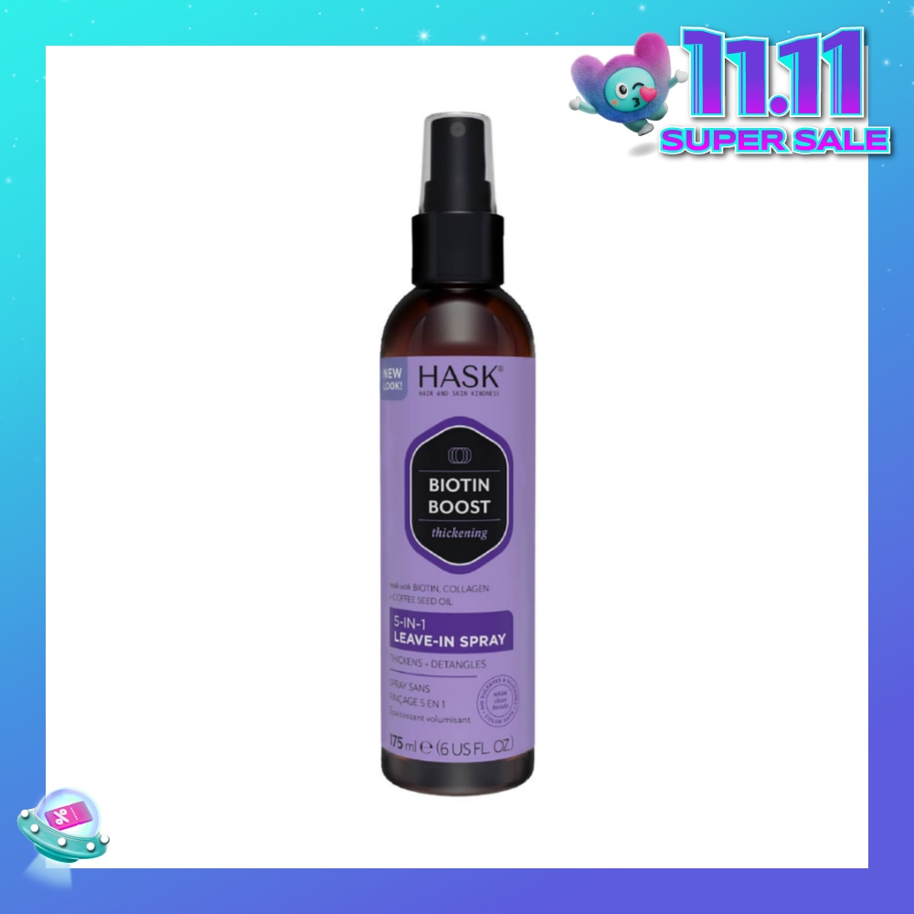 Biotin Boost Thickening 5-In-1 Leave-In Spray (For Thickens + Detangles) 175ml