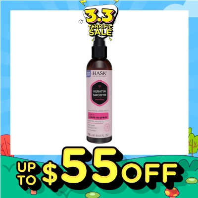 HASK Keratin Smooth 5-In-1 Leave-In Spray 176ml