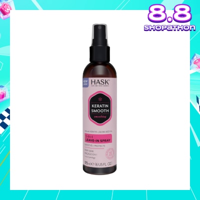 HASK Keratin Smooth 5-In-1 Leave-In Spray 176ml