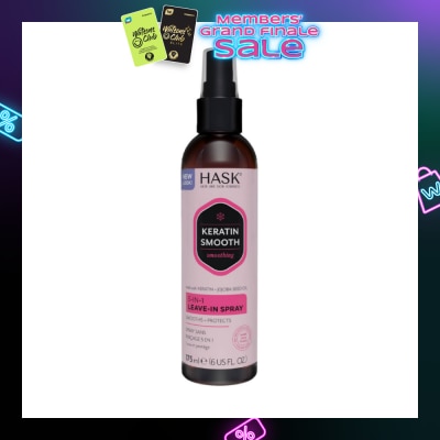 HASK Keratin Smooth 5-In-1 Leave-In Spray 176ml