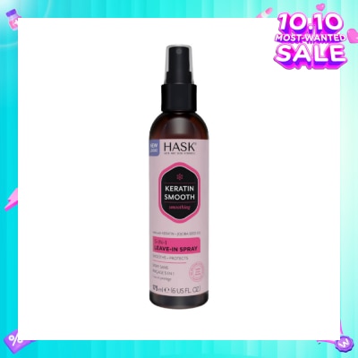 HASK Keratin Smooth 5-In-1 Leave-In Spray 176ml