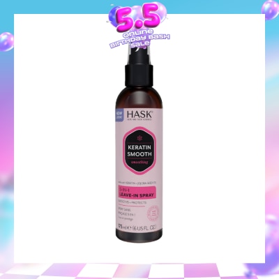 HASK - Keratin Smooth 5-In-1 Leave-In Spray 176ml