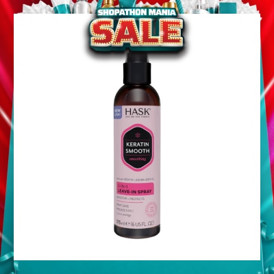 HASK - Keratin Smooth 5-In-1 Leave-In Spray 176ml
