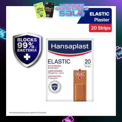 HANSAPLAST Elastic Strips Plaster 20's