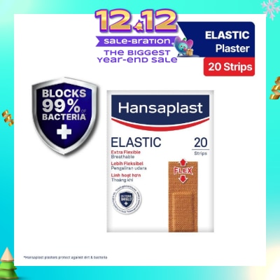 HANSAPLAST Elastic Strips Plaster 20's