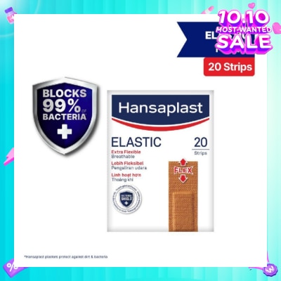 HANSAPLAST Elastic Strips Plaster 20's