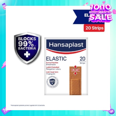 HANSAPLAST Elastic Strips Plaster 20's