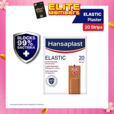HANSAPLAST Elastic Strips Plaster 20's