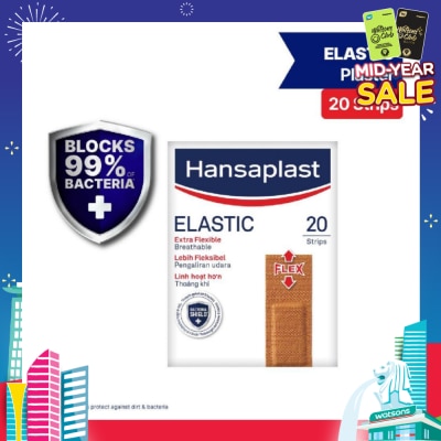 HANSAPLAST Elastic Strips Plaster 20's