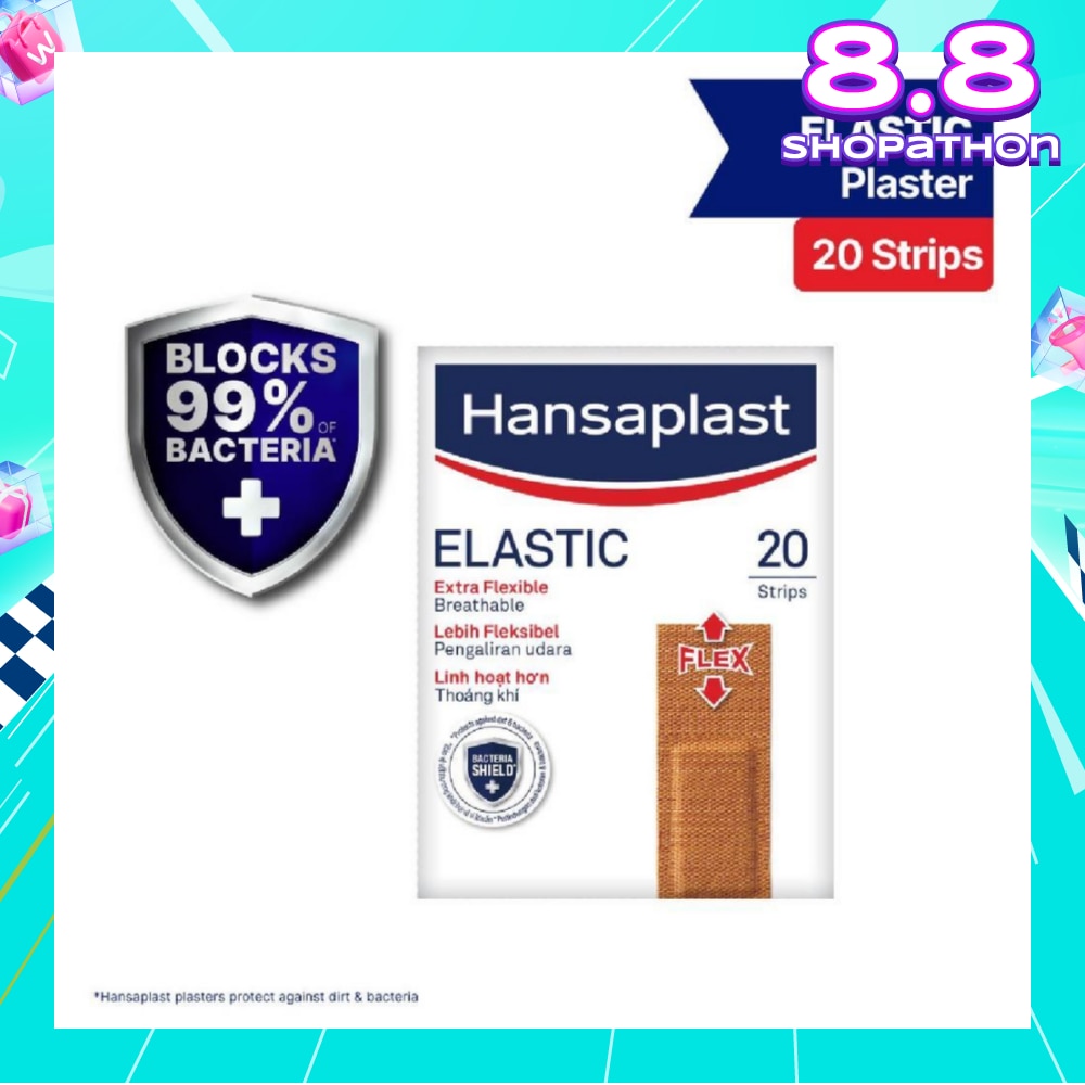 Elastic Strips Plaster 20's