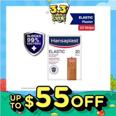 HANSAPLAST Elastic Strips Plaster 20's