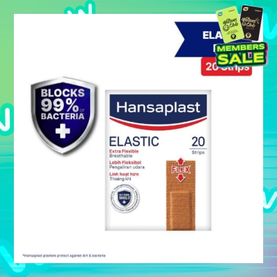 HANSAPLAST Elastic Strips Plaster 20's