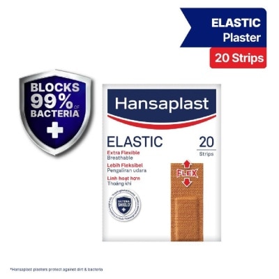 HANSAPLAST Elastic Strips Plaster 20's