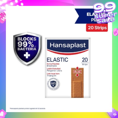 HANSAPLAST Elastic Strips Plaster 20's
