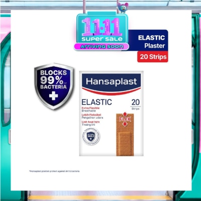 HANSAPLAST Elastic Strips Plaster 20's image