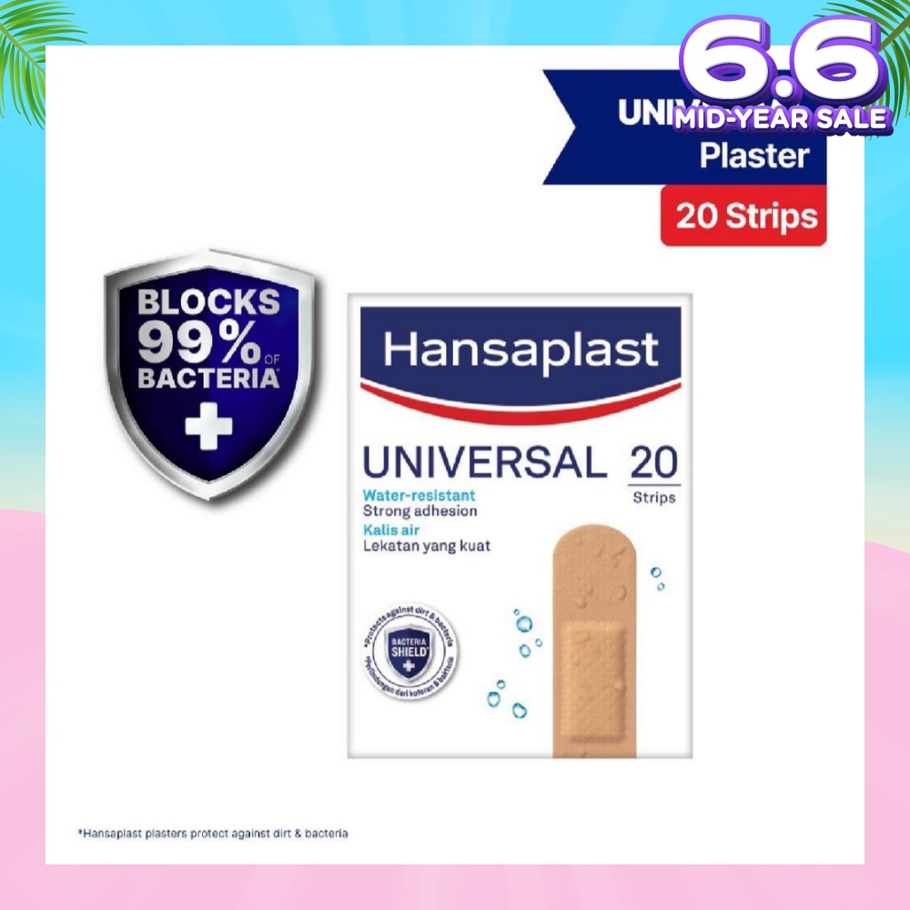 Universal Water Resistant Strips Plaster 20's
