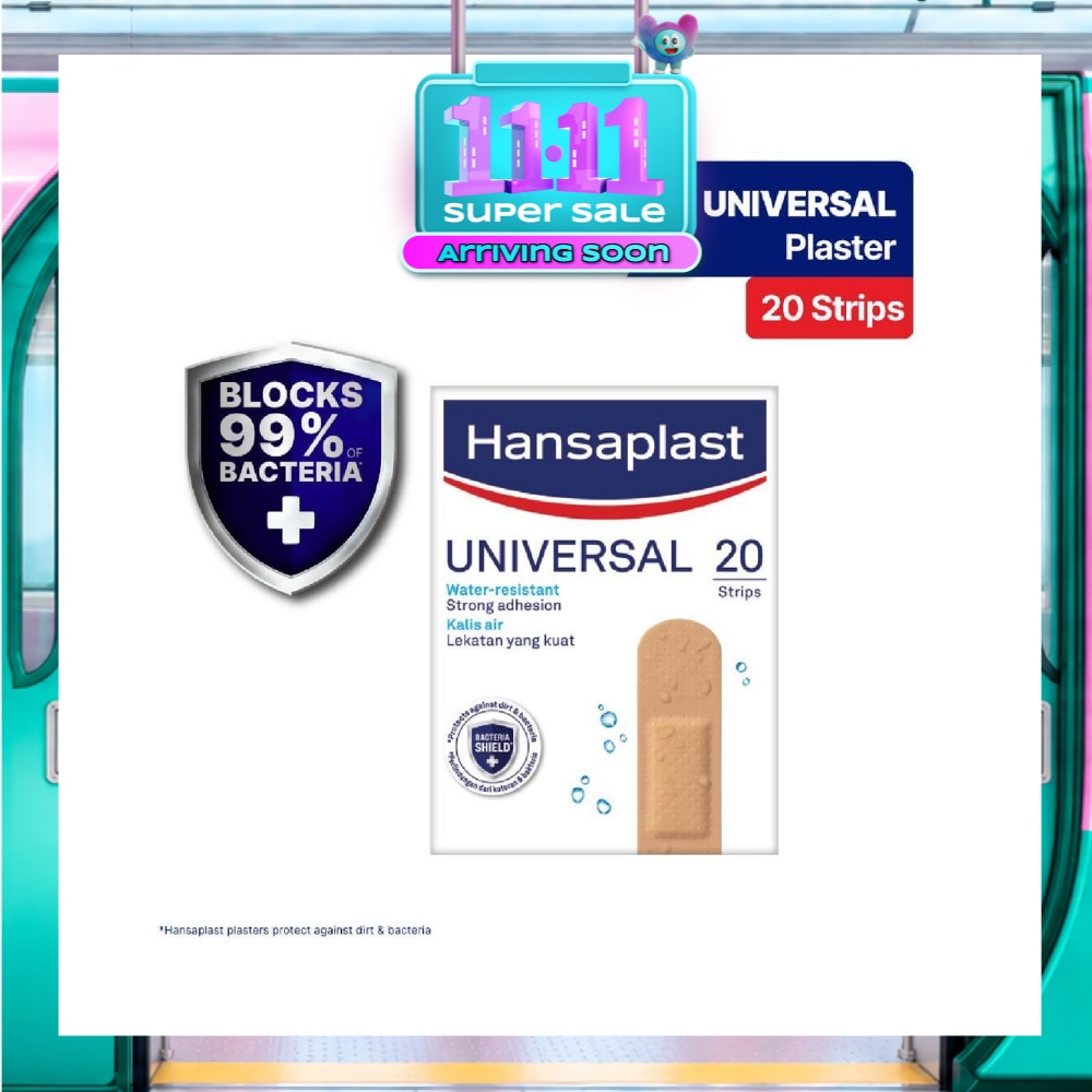 Universal Water Resistant Strips Plaster 20's image