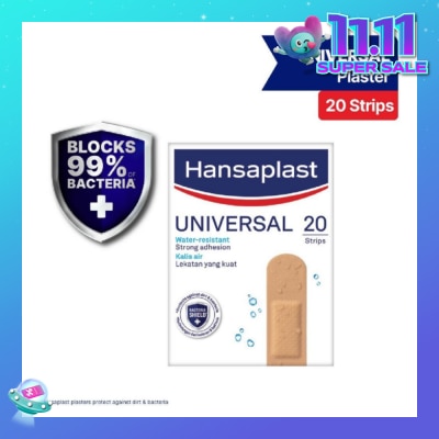 HANSAPLAST Universal Water Resistant Strips Plaster 20's
