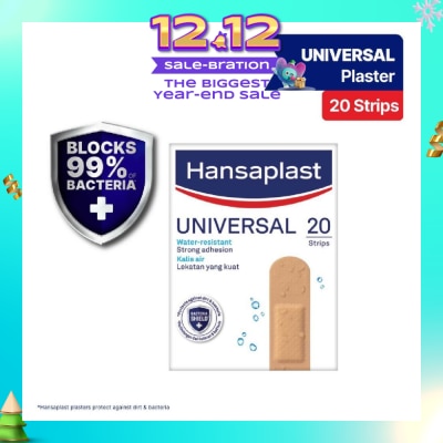 HANSAPLAST Universal Water Resistant Strips Plaster 20's
