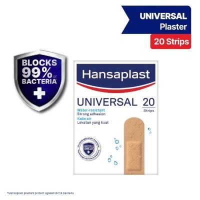 HANSAPLAST Universal Water Resistant Strips Plaster 20's