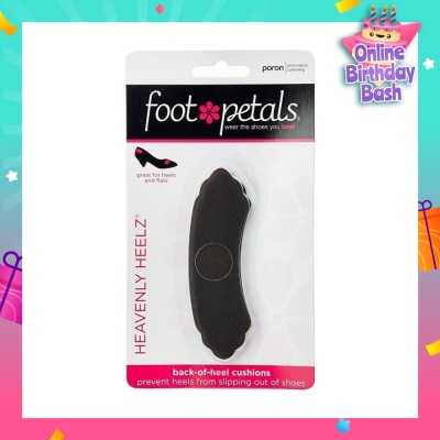 FOOT PETALS Heavenly Heelz Black