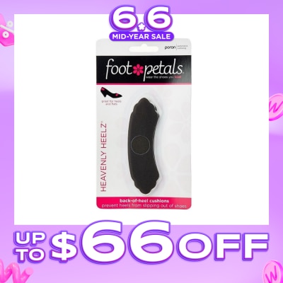 FOOT PETALS - Heavenly Heelz Black