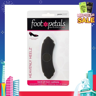 FOOT PETALS Heavenly Heelz Black