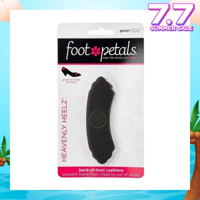 FOOT PETALS Heavenly Heelz Black