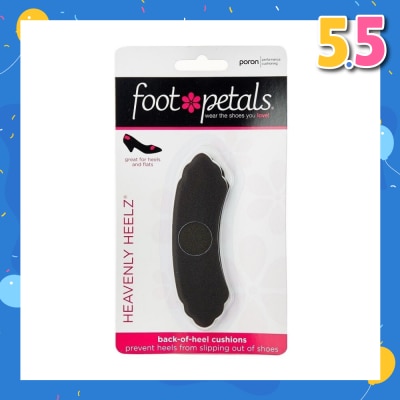 FOOT PETALS Heavenly Heelz Black