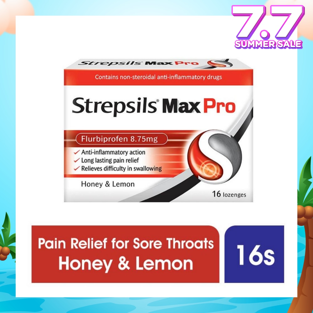 Lozenges Soothing Relief for Sore Throat Max Pro 16s