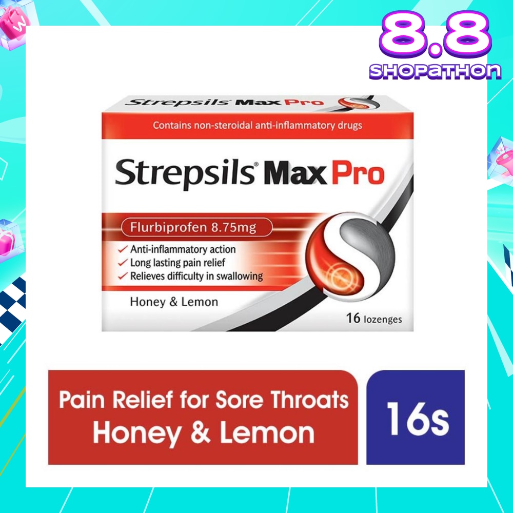 Lozenges Soothing Relief for Sore Throat Max Pro 16s