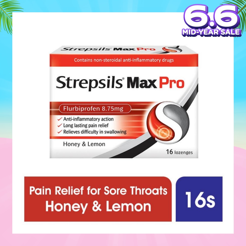 Lozenges Soothing Relief for Sore Throat Max Pro 16s